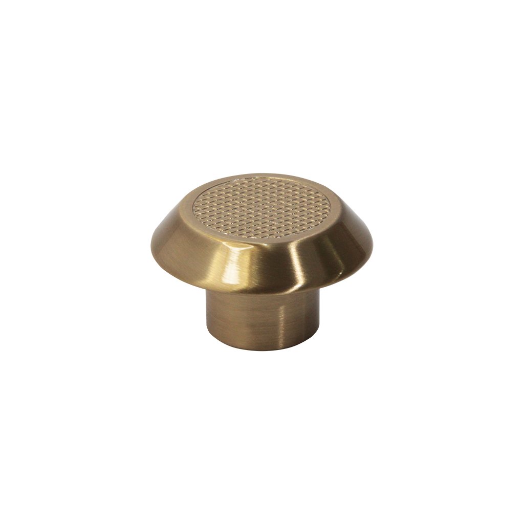 Puxador Ponto Disk P Gold Escovado ZP5473 - Zen Design P