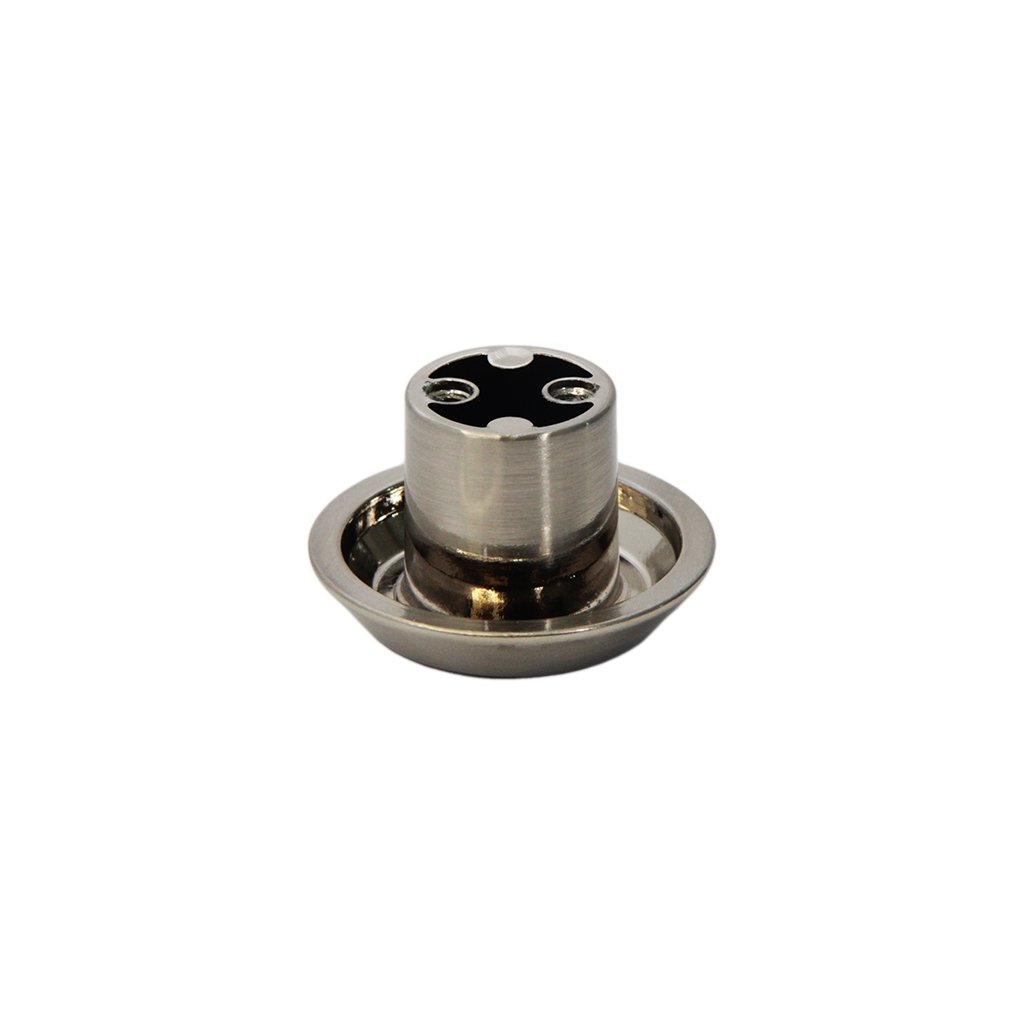 Puxador Ponto Disk P Níquel Escovado ZP5473 - Zen Design P