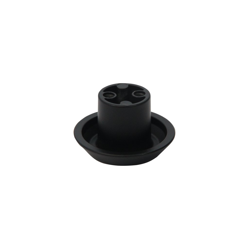 Puxador Ponto Disk P Preto ZP5473 - Zen Design P