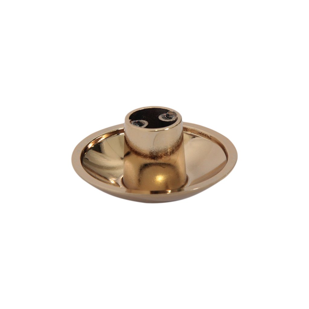Puxador Ponto Orion 55x27MM Gold Escovado - Zen Design 55X27MM