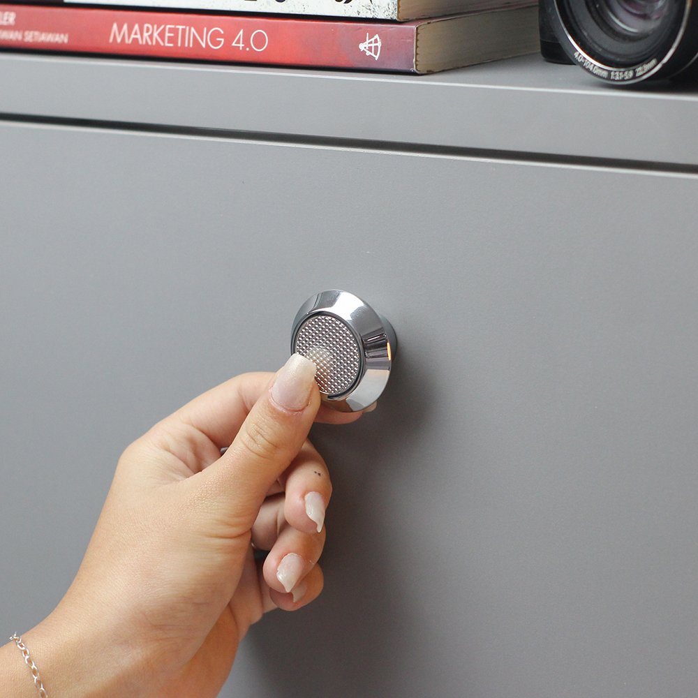 Puxador Ponto Disk P Cromo ZP5473 - Zen Design P