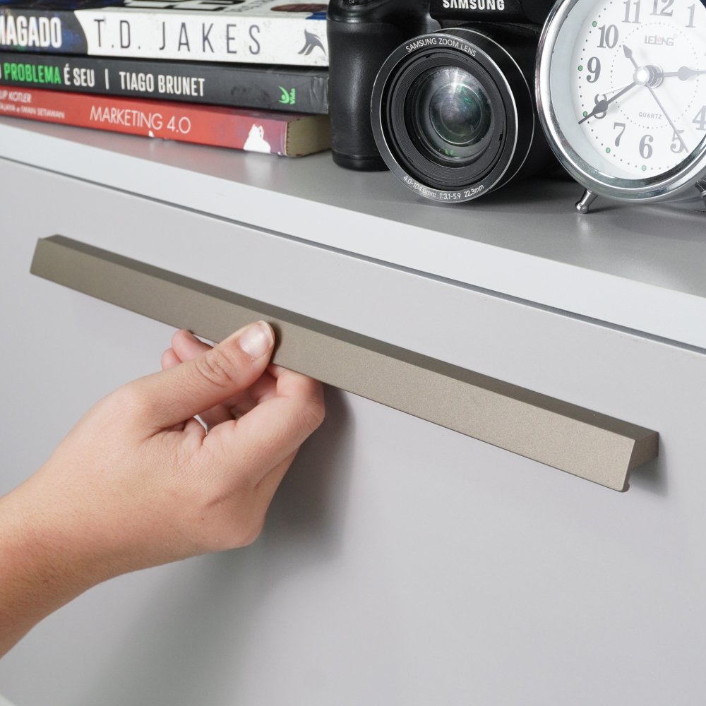 Puxador Alça Ken 320MM Bronze ZP0179 - Zen Design 320MM