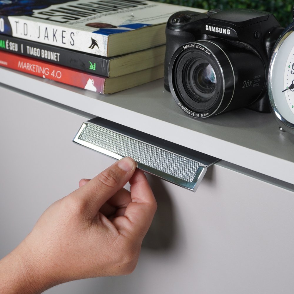 Puxador Sobrepor Citizen 45 Graus G ZP5463 Cromado - Zen Design G