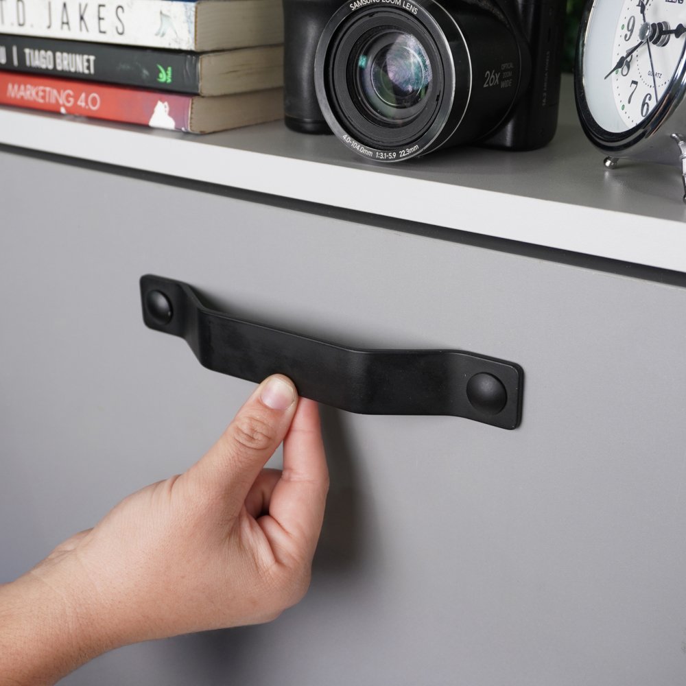 Puxador Alça Nord 160MM ZP1843 Preto - Zen Design 160MM