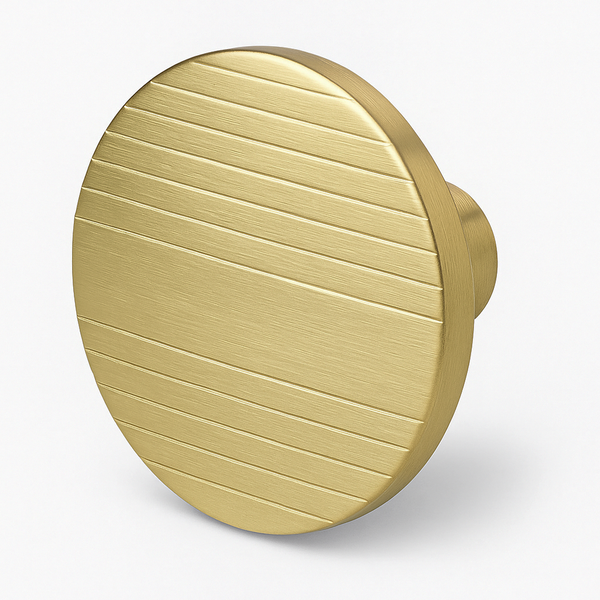 Puxador Ponto Coin P Dourado Matte ZP5768P - Zen Design Único