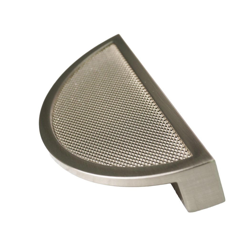 Puxador Concha Meia Lua Paio 64mm Níquel Escovado ZP5426 - Zen