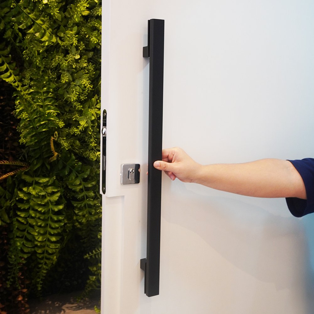 Puxador Duplo Para Portas Living 500MM Preto ZP1132 - Zen Design Único