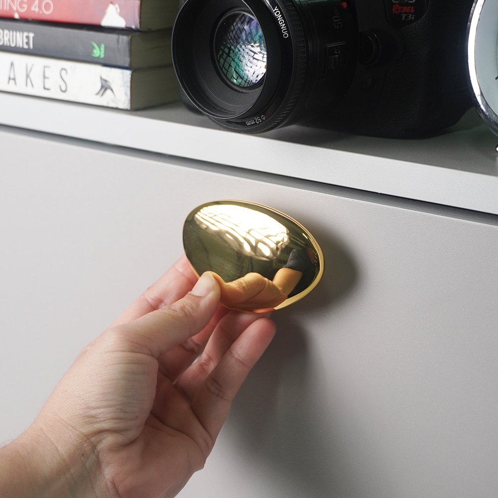 Puxador Cassa Granado Dourado Matte ZP5452 -Zen Design 160MM
