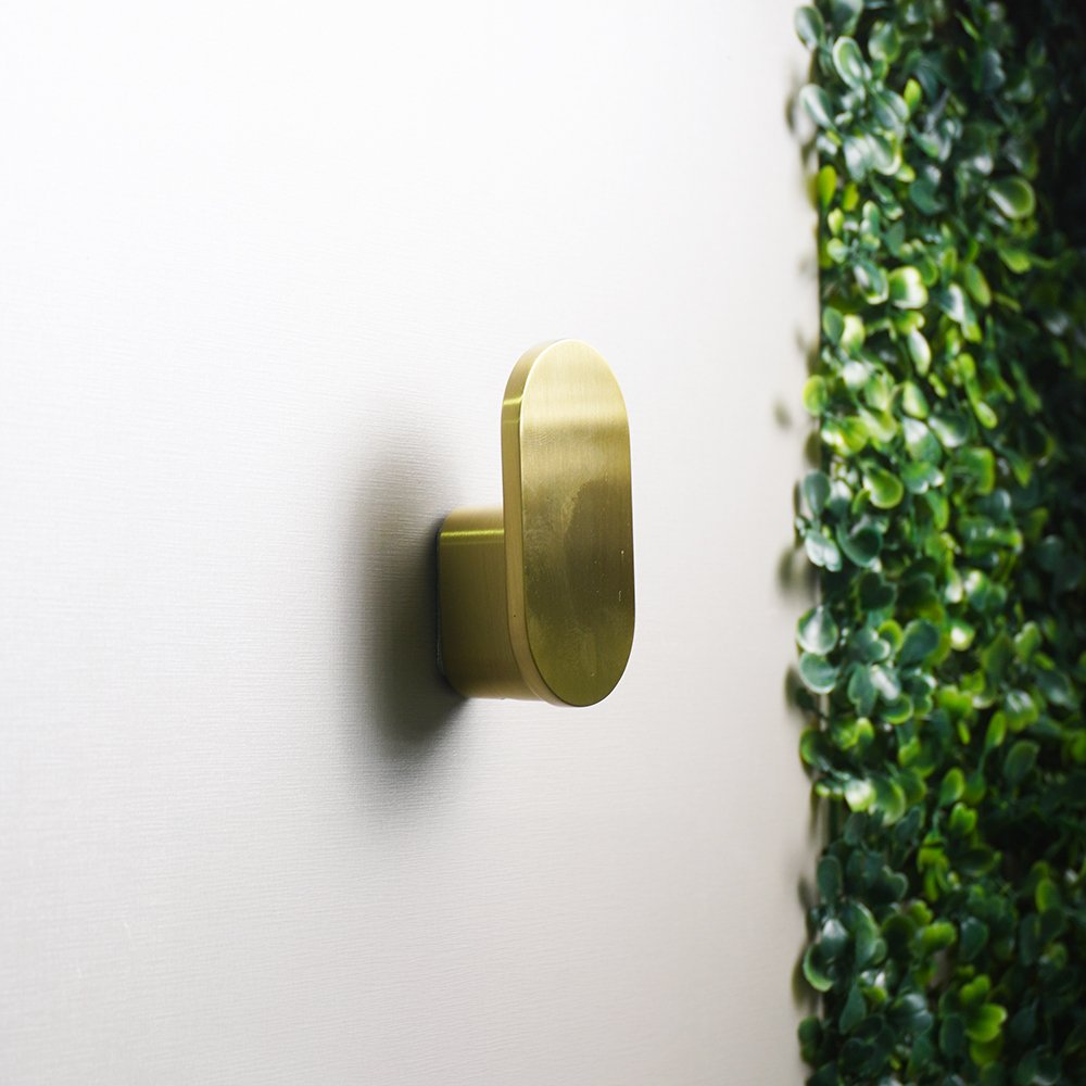 Puxador Ponto Orion 55x27MM Gold Escovado - Zen Design 55X27MM