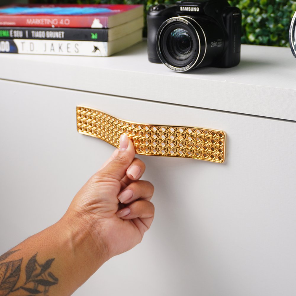 Puxador Ponto Seixo P Bronze ZP5761 - Zen Design P