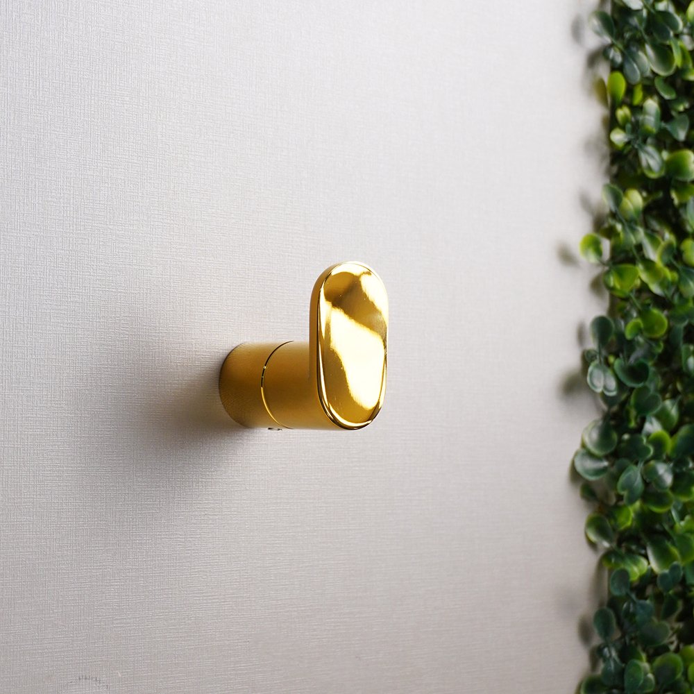 Cabide Seixo G Dourado Matte BA0645 - Zen Design - Único