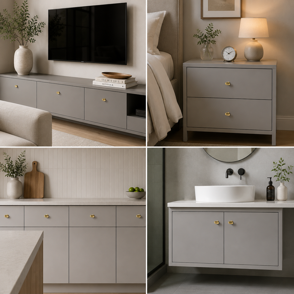 Puxador Ponto Beetle Gold ZP5403 - Zen Design Ponto